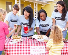 Host a bake sale as your next PTA fundraising idea!