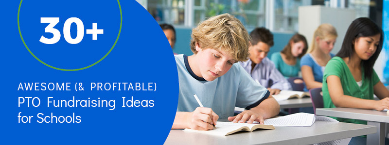 Check out these 30+ awesome (and profitable) PTO fundraising Ideas!