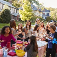 Family fun day is a great example of a PTO fundraising idea that works!