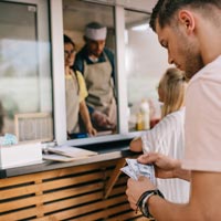 A food truck fundraiser is a great example of a PTO fundraising idea that works!