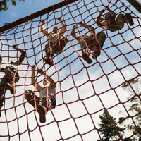 An obstacle course is a great example of a PTO fundraising idea that works!
