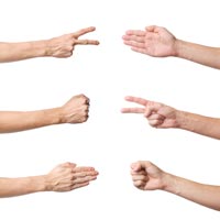 Rock-paper-scissors is a great example of a PTO fundraising idea that works!