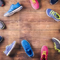 A running shoe drive fundraiser is a great example of a PTO fundraising idea that works!