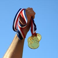 A school olympics is a great example of a PTO fundraising idea that works!