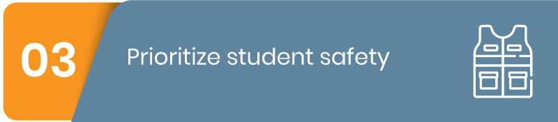 Learn how to prioritize student safety in afterschool program management.