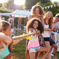 A family fun day is a great school fundraising idea to try. 
