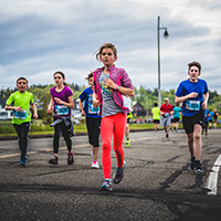 A walk-a-thon is a great way to raise money for your sports team together.