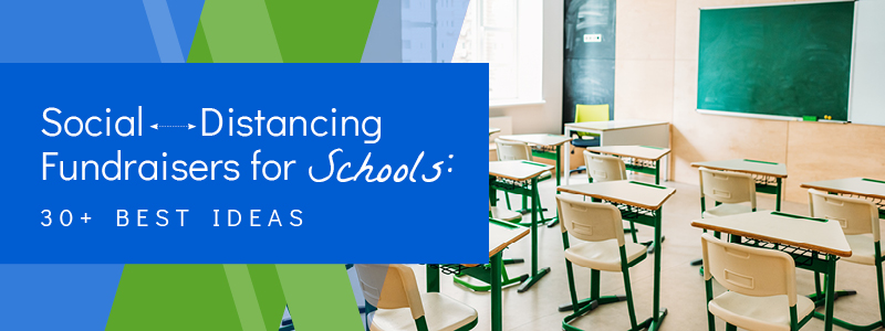 This roundup of social distancing fundraisers for schools will keep everyone safe and allow you to raise needed funds.