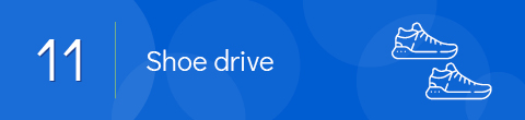 Hold a shoe drive as a social distancing fundraiser for schools.