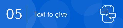 Text-to-give works well as a social distancing fundraiser for schools.