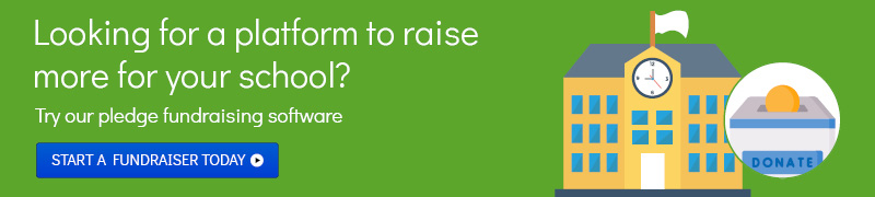For an effective social distancing fundraiser for schools, try 99Pledges.