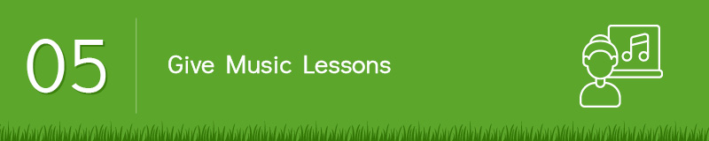 Your band students can host a fundraiser where they offer lessons to younger kids.
