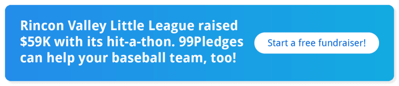 Click to start your baseball team’s hit-a-thon fundraiser.