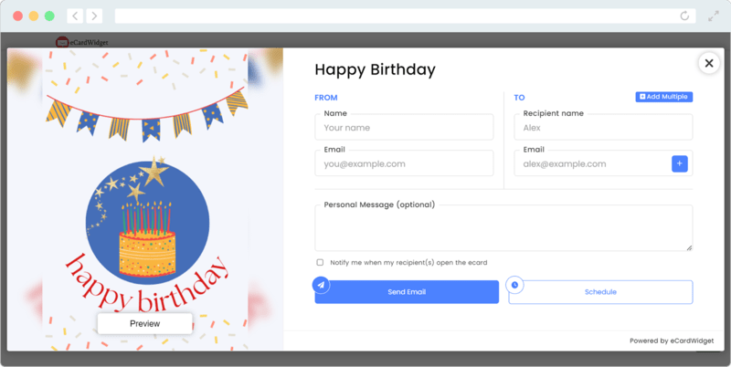 Use eCard software to create and sell fundraising eCards for your baseball team.