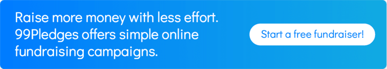 Raise more money with less effort. 99Pledges offers simple online fundraising campaigns. Start a free fundraiser!